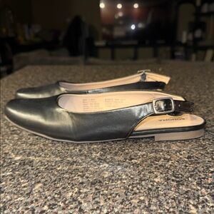 Sonoma Black Slingback Loafers